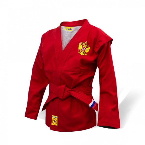 Red children's sambo jacket