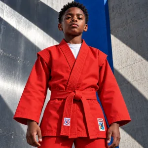 RSM lightweight sambo jacket, red - front view